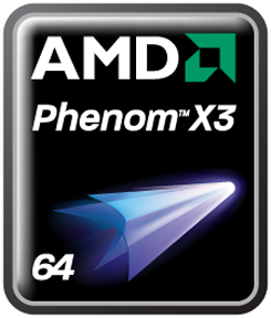 AMD Phenoms - X3 Logo