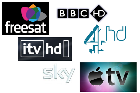 HD TV UK logos