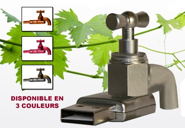 Sacre Bleu! It's the USB Wine Tap