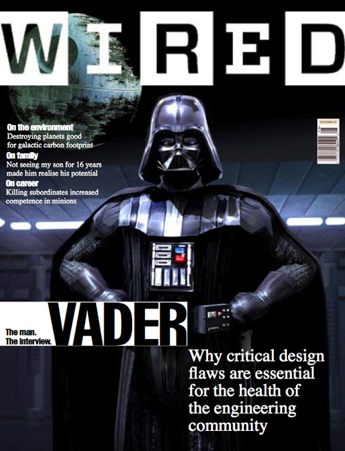 Darth Vader, WiReD icon