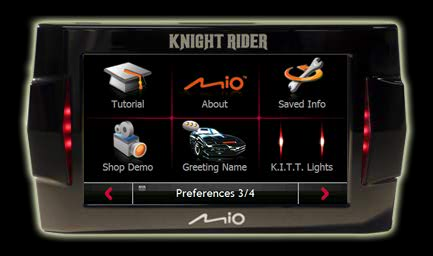 KITT satnav