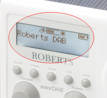 Roberts solarDAB radio