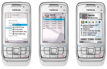 Nokia E66 smartphone