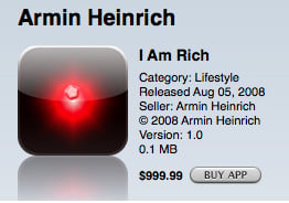 I Am Rich app