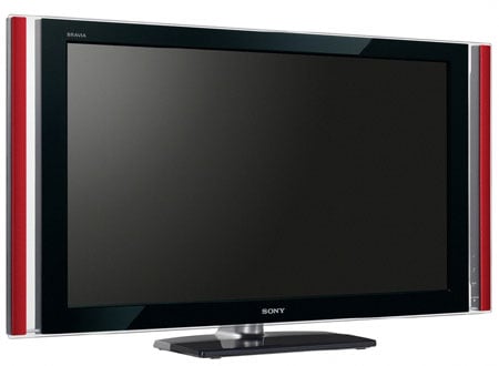 sony bravia with speakers on side