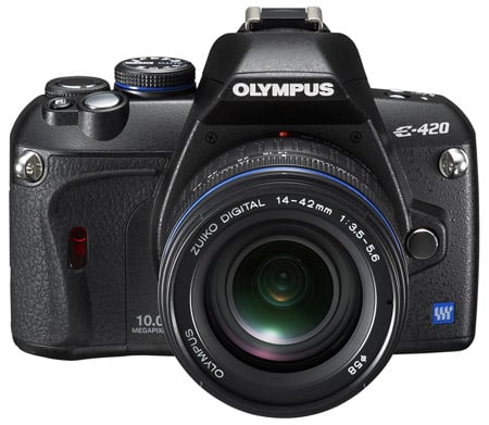 Olympus E420 digital SLR • The Register