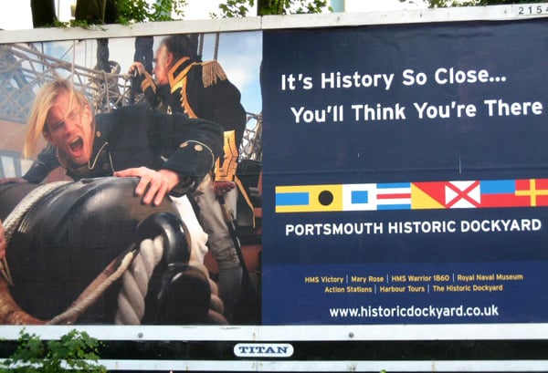 Poster for Portsmouth Historic Dockyard