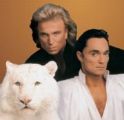 Siegfried and Roy (and friend)