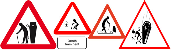 Four variations on the 'coffin dodger' theme