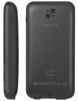 Creative Mozaic 4GB MP3 player