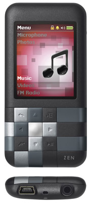 Creative Mozaic 4GB MP3 player