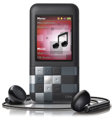 Creative Mozaic 4GB MP3 player