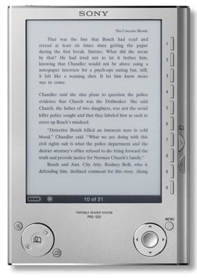 Sony PRS-505 Reader electronic book