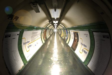 Near-death... or the London Underground - is it one in the same?
