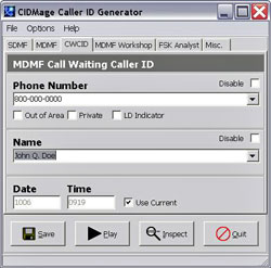 Screenshot of CIDmage