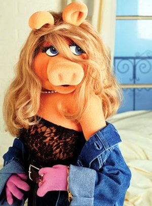 Picture of the Miss Piggy puppet