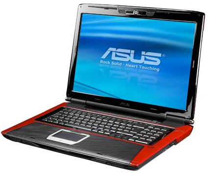 Asus G71 quad-core gaming laptop