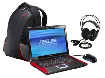 Asus G71 quad-core gaming laptop