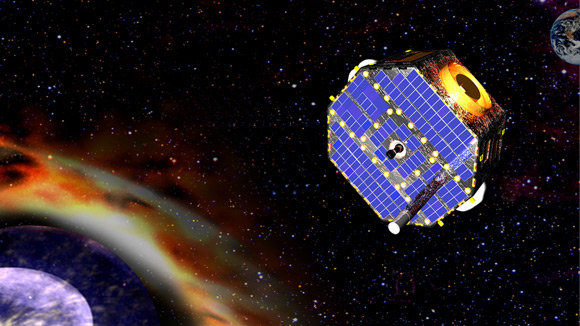 Artist's impression of the IBEX spacecraft. Pic: NASA