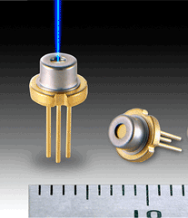 Sanyo's 450mW blue laser diode