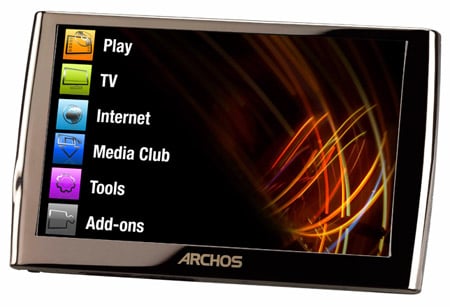 Archos 5 internet media tablet By Alun Taylor 