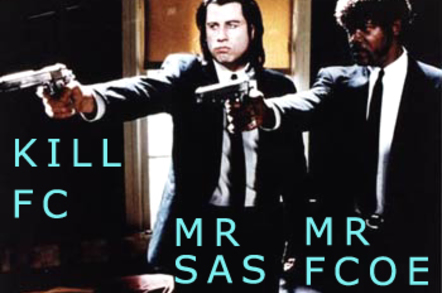 Two SAS and FCoE thugs killing Fibre Channel
