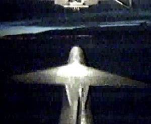 Pegasus rocket being dropped from the L-1011 aircraft. Pic: NASA