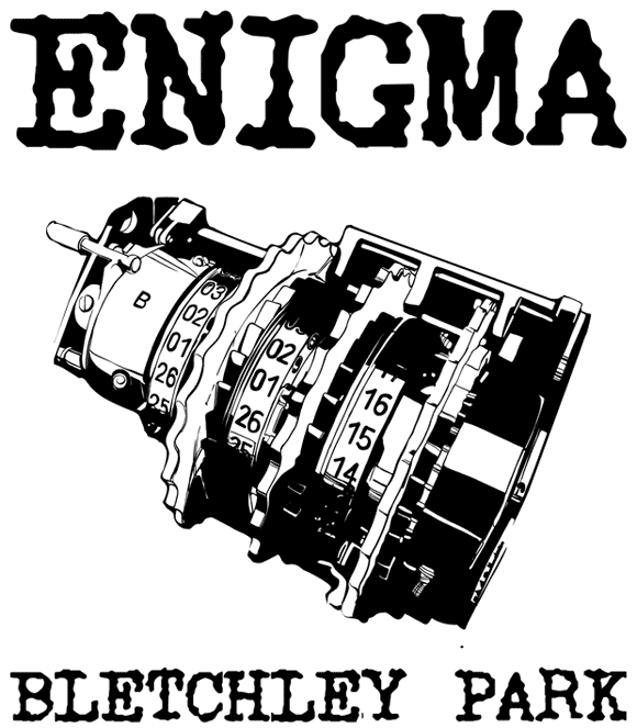 El Reg's fundraising Enigma t-shirt
