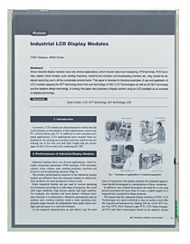 NEC LCD e-paper