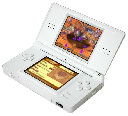 Nintendo DS with Children of Mana