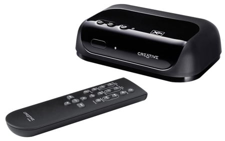 Creative Sound Blaster X-Fi notebook & wireless receiver