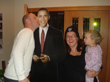 Obama with atypical American family