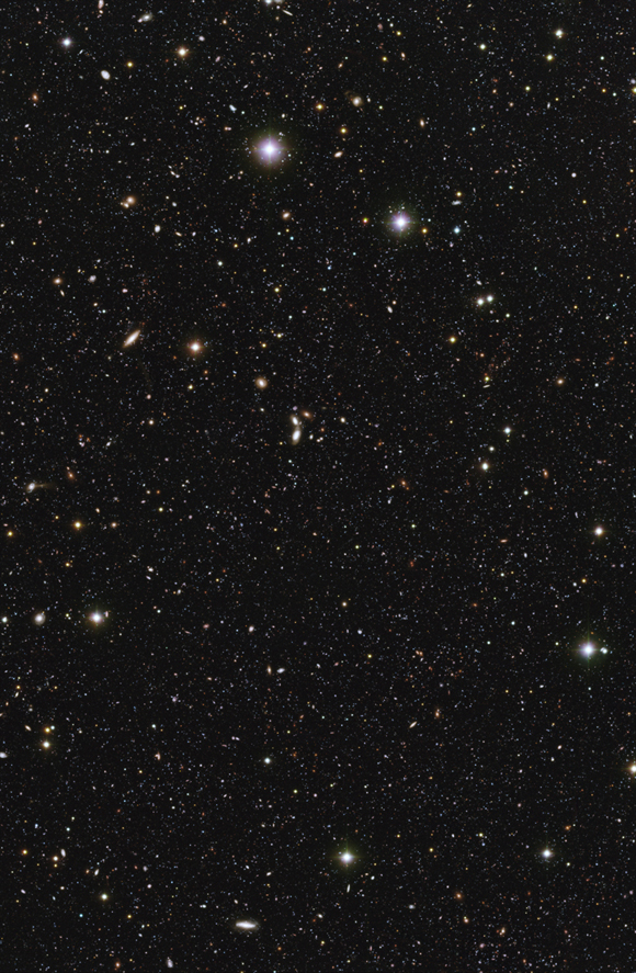 ESO u-Band image of distant galaxies