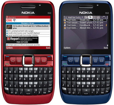Nokia E63 Smartphone To Separate Work Play The Register