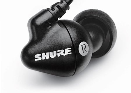 Shure SE102 sound isolating headphones