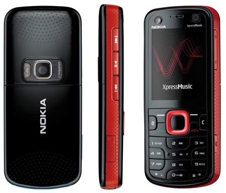 Nokia 5320 XpressMusic candybar mobile phone