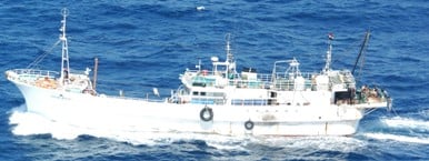 Coalition naval intel photo of suspected pirate 'mothership'