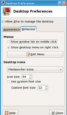 AA1 Desktop Behaviour
