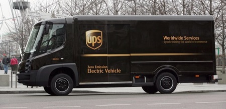 UPS' 'leccy van