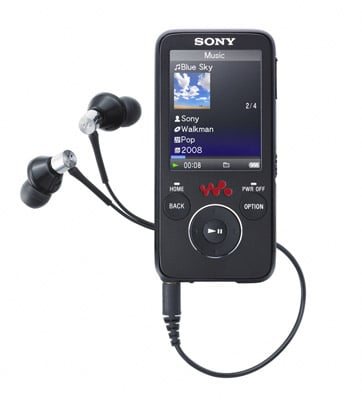 Onvermijdelijk spoor groentje Sony Walkman S-series MP3 player • The Register