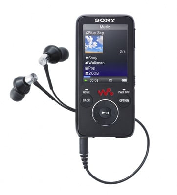 Sony Walkman S-series MP3 player • The Register