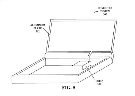 Schematic from Apple laptop-cooling patent