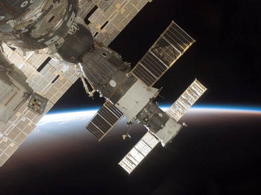 The view from the ISS