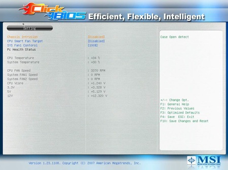 MSI Click Bios