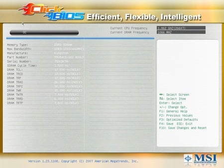 MSI Click Bios