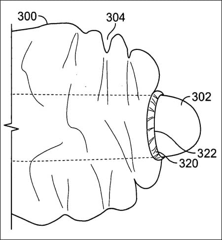 Apple high-tactility glove system patent