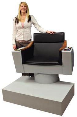 star trek captains chair for sale