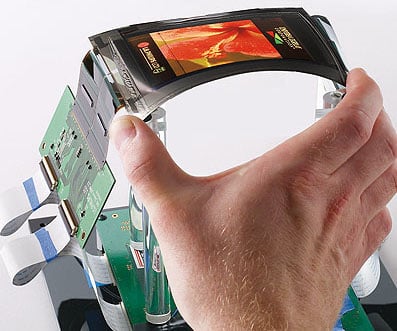 UDC_flexible_OLED_screen