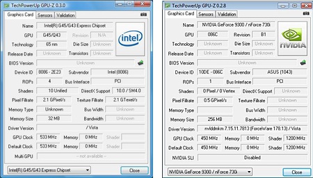 integrated video intel gma x4500