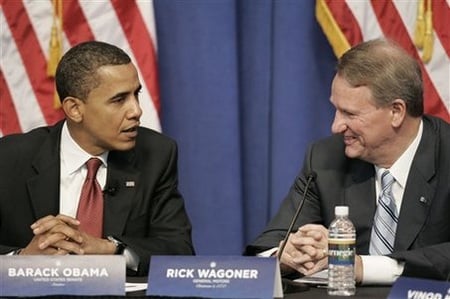 President Obama and GM chief